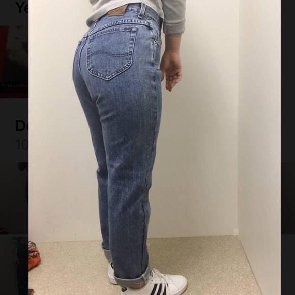 Lee Vintage 90s High Waisted Mom Jeans - Picture 2 of 3